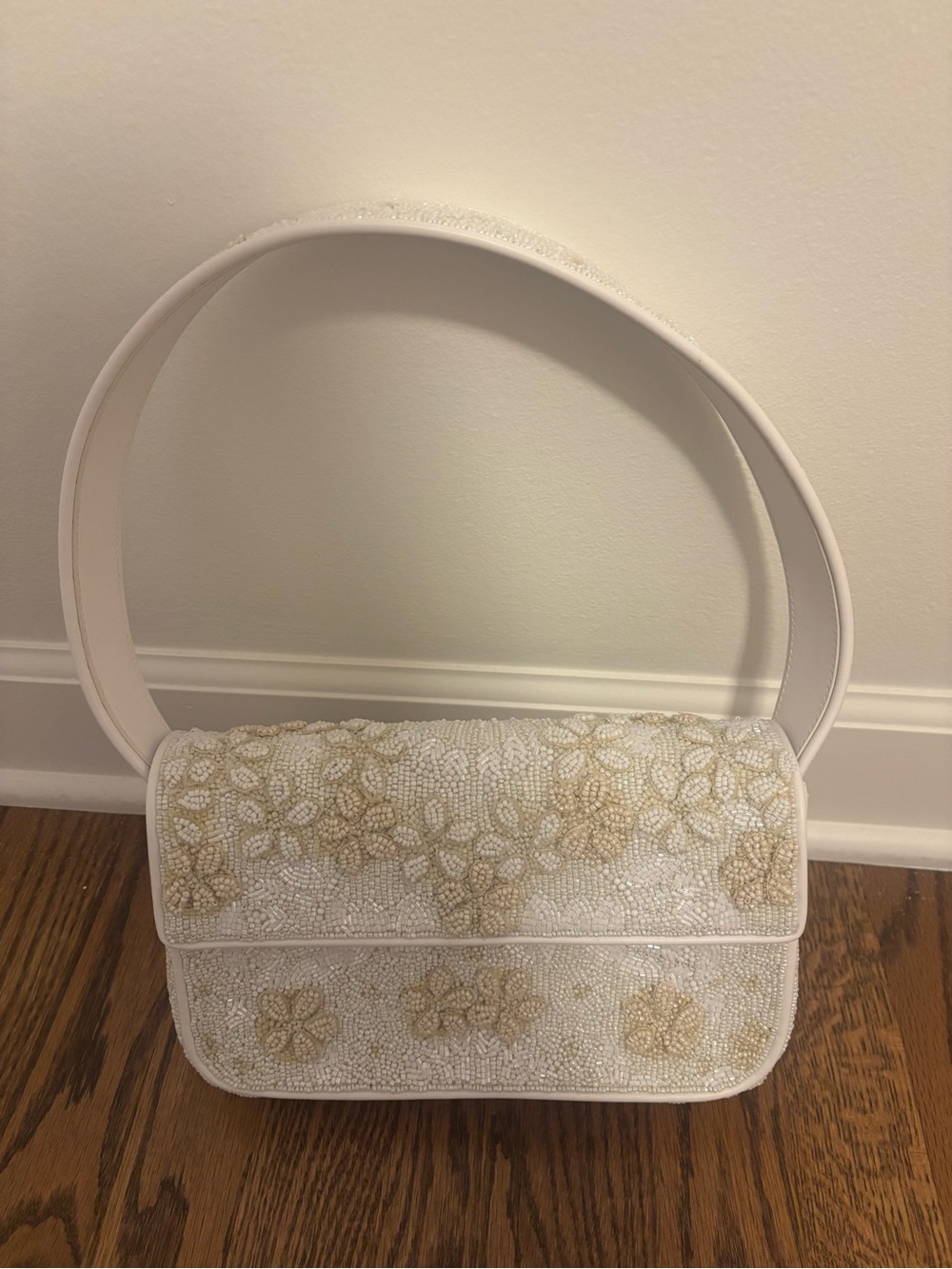 Staud Tommy Beaded Bag in Garden Party - Picture 2 of 6